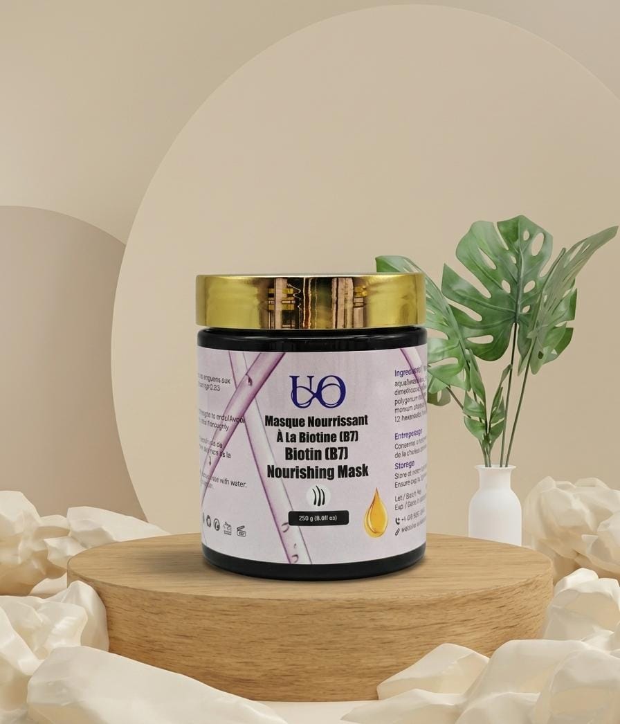 Masque Biotine 250 ml – Pousse & Nutrition des Cheveux | Univers Ophelia