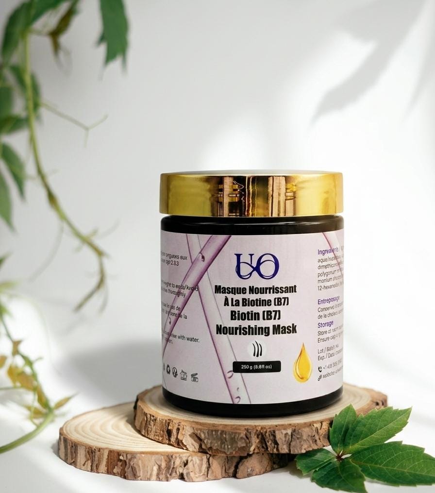Masque Biotine 250 ml – Pousse & Nutrition des Cheveux | Univers Ophelia