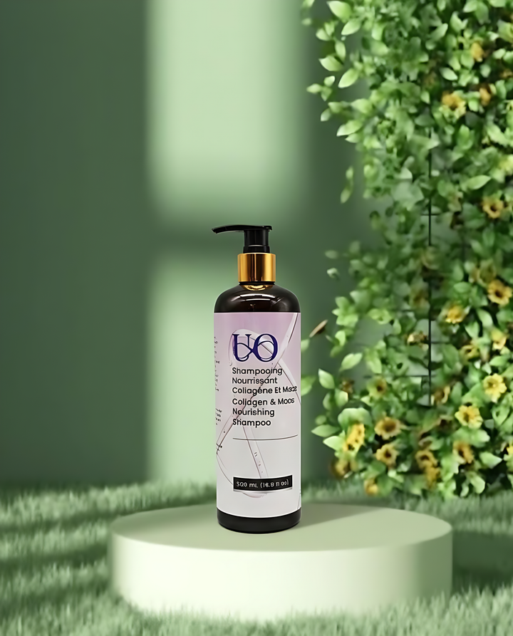 Shampooing Collagène & Maca 500 ml – Force & Réparation | Univers Ophelia