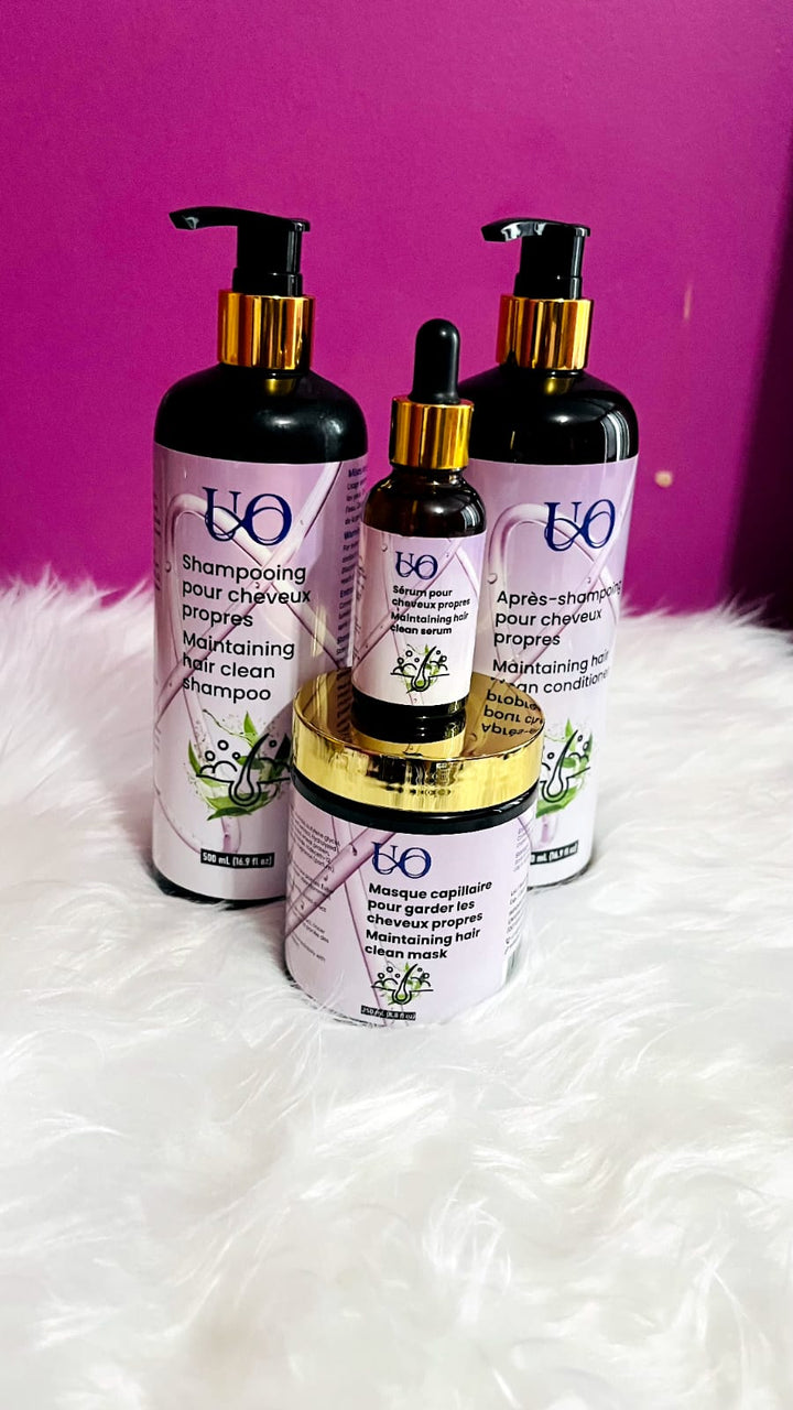 Kit Complet Cheveux Propres – Nettoyage & Soin Capillaire | Univers Ophelia